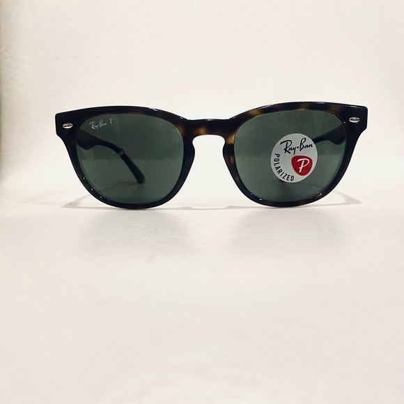 Ray-Ban Keyhole Wayfarer NEW ☀️Polarized☀️with KIT Havana Frame - Picture 2 of 12